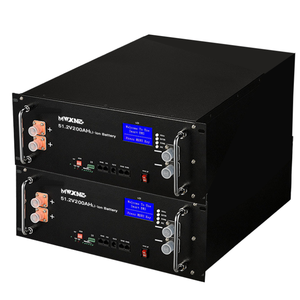 แบตเตอรี่ลิเธียมไอออน LiFePO4 แบบชาร์จได้ 51.2V 400AH แบตเตอรี่ลิเธียมแบบติดตั้งบนชั้นวาง 200AH 300AH - Product Image 2