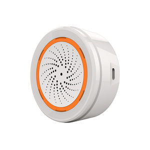 2025 Golden Security Zigbee Wifi Alarma de sirena de luz y sonido interior con cargador USB Tuya o Control de aplicación Smart Life - Product Image 1