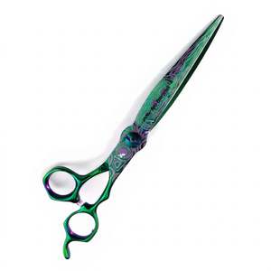 Tijeras Profesionales para Salón de Belleza, Diseño Personalizado, Ecológicas, Reutilizables, de Acero Inoxidable, para Corte de Cabello Manual - Product Image 1