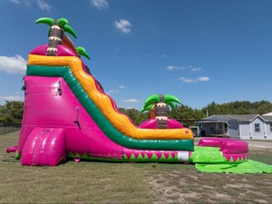 Người lớn thương mại ngoài trời trẻ nhỏ trượt nước bơm hơi lớn cho Công viên Hồ bơi trẻ em và người lớn - Product Image 6