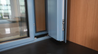 Ventanas de Aluminio con Doble Vidrio Templado, Aislamiento Térmico, Diseño Minimalista para Casa, Oficina, Villa