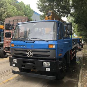 Truk Kargo 4X2 Euro <span class=keywords><strong>3</strong></span> Tenaga Kuda 190 dengan <span class=keywords><strong>Crane</strong></span> <span class=keywords><strong>Tadano</strong></span> 7 <span class=keywords><strong>Ton</strong></span> - Product Image 2