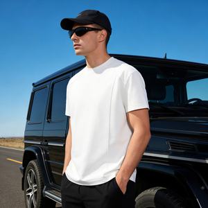 TKAN665D OEM/ODM Vente chaude T-shirt de sport de haute qualité en tissu, mode gym, vente en gros, t-shirt uni décontracté personnalisé, poids lourd - Product Image 2