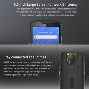 Portátil Industrial Android 12 <span class=keywords><strong>PDA</strong></span> IP68 Certificación <span class=keywords><strong>5</strong></span> pulgadas 32GB NFC 2D Escáner láser de código de barras Wi-Fi Lector de stock portátil - Product Image 3