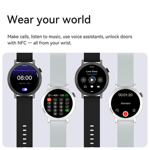 Reloj Inteligente Deportivo con Pantalla AMOLED Redonda de 1.45'', Llamadas Telefónicas, Respuesta a Mensajes de Whatsapp y Telegram, NFC, GPS, Monitor de Salud, Reloj Inteligente con IA 3 y ChatGPT - Product Image 3
