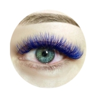 Cils arc-en-ciel personnalisés de marque propre Extensions de cils de couleur individuelle