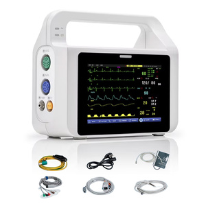 Monitor Veterinario Portátil ICEN VE5 con Pantalla Táctil TFT de 5 Pulgadas, Multiparámetros, para Uso en UCI y Operaciones de Mascotas - Product Image 1
