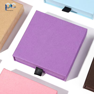 Caja de Embalaje de Joyería Personalizada 2025 con Relieve y Recubrimiento UV, Forro de Esponja, Reciclable, con Logotipo Personalizado, Caja de Regalo para Collares - Product Image 5