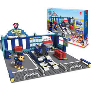 Jouets <span class=keywords><strong>de</strong></span> construction pour enfants, voitures <span class=keywords><strong>de</strong></span> dessin animé <span class=keywords><strong>de</strong></span> l'équipe <span class=keywords><strong>de</strong></span> sauvetage canin, coffret cadeau <span class=keywords><strong>de</strong></span> Noël pour garçons et filles - Product Image 4