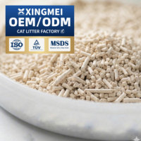 Litter Kucing Tofu - Dapat Dibuang di Toilet, Biodegradable, Organik, Serat Tanaman Kacang Polong, TofuPure Langsung dari Pabrik, 99.9% Bebas Debu