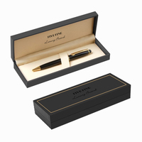 Boîte à stylos en cuir PU rouge de luxe avec logo personnalisable, revêtement UV et gaufrage, matériaux recyclés, fermeture magnétique, emballage cadeau