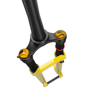 <span class=keywords><strong>Fourche</strong></span> de vélo de montagne en aluminium de 29 pouces, de haute qualité, en alliage, avec suspension à ressort hélicoïdal - Product Image 3