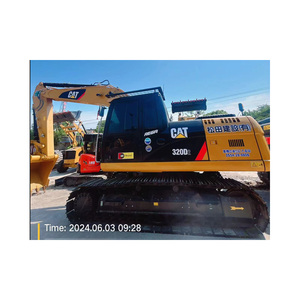 Excavadora Caterpillar usada de nivel superior CAT 320 320CL 320D 320D2 excavadora con bajas horas de trabajo y mejores condiciones - Product Image 1