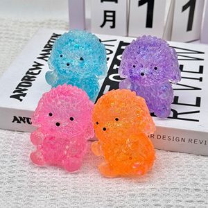 2025 Juguete de peluche pequeño con forma de perro, transfronterizo, creativo, con polvo dorado, de rebote, para descompresión, de EVA, para cachorros, de malta, para apretar, creativo - Product Image 3