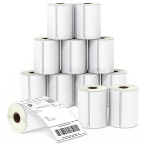 Bán buôn trống cuộn 1744907 4x6 104*159 hậu cần vận chuyển địa chỉ vận chuyển vận đơn Dymo máy in trực tiếp nhiệt mã vạch Nhãn dán nhãn - Product Image 2