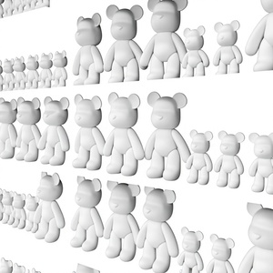 Jouet animalier en résine blanche personnalisable pour la <span class=keywords><strong>peinture</strong></span> <span class=keywords><strong>acrylique</strong></span>, Saint-Valentin, vente en gros, directement de l'usine - Product Image 4