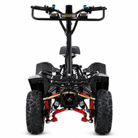 Nouvelle conception unique, puissant scooter électrique tout-terrain pliable de 4000 W, quad à 4 roues, scooter électrique 4x4 pour adultes et jeunes