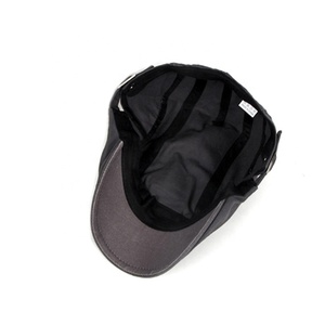 Berretto Stile Britannico Unisex in Tinta Unita, Cappello da Pittore per Uomo e Donna - Product Image 4