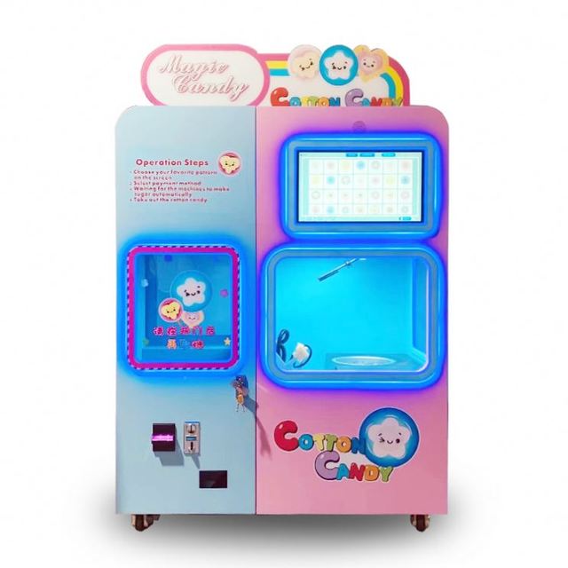 Fun Space Automatic Sugar Vending Machine Cotton Candy