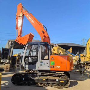 Excavadora de Orugas de Tamaño Mediano de 12 Toneladas de Capacidad, HITACHI EX120-5 Hidráulica Usada con Certificación EPA y CE - Product Image 1