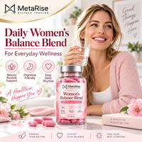 Capsules d'acide folique, d'acide hyaluronique et de probiotiques, marque privée OEM, complément nutritionnel pour la beauté et la digestion, 60 unités
