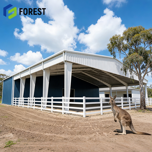 Arena de Salto Ecuestre de Acero de Gran Escala (60x120 pies) para Todo Clima, Construcción Avanzada, Larga Vida Útil - Product Image 1