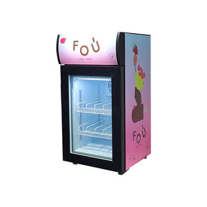 Mini-congélateur de présentation Meisda SD40B 40L pour boissons glacées, idéal pour les magasins de proximité - Product Image 4