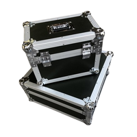 Fabricant de mallette de vol en aluminium robuste de taille personnalisée mallette de rangement à outils avec doublure en éponge EVA