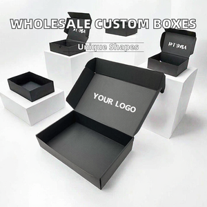 Cajas de Cartón Corrugado Desechables para Envíos con Recubrimiento UV y Acabado Mate, Personalizables para Empaque de Regalos - Product Image 2