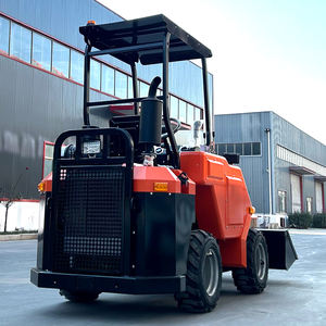 รถตักดินดีเซล 800 กก. 1 ตัน ลดราคาพิเศษ พร้อมใบรับรอง CE EPA รถตักดินไฮดรอลิกแบบตักหน้า ขนาดกะทัดรัด แบบยืดหดได้ - Product Image 2