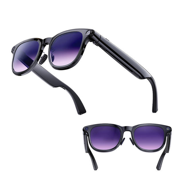 BT6.0 A2 Audio Glasses Smart AI 4k Camera 300mAh Battery Long Recording Time Touch Listening Open Ear Wireless Sunglasses