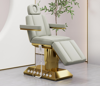 Table de traitement électrique à 3 sections pour salon de massage et spa Table de traitement électrique pour physiothérapie et beauté du visage