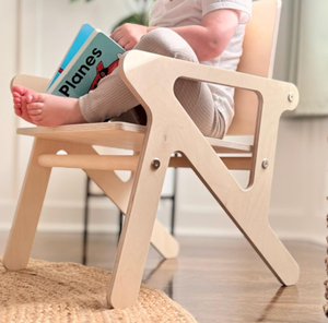 Silla Montessori <span class=keywords><strong>de</strong></span> Madera Contrachapada Estable <span class=keywords><strong>para</strong></span> Niños Pequeños, Sillón Ergonómico <span class=keywords><strong>para</strong></span> Niños, Diseño Plegable, Fácil <span class=keywords><strong>de</strong></span> Montar, Muebles <span class=keywords><strong>de</strong></span> Madera <span class=keywords><strong>para</strong></span> Preescolar - Product Image 6