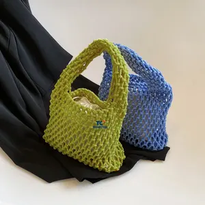 2023 Fashion Summer Tote Handbag straw bag beach bag crochet bag made in Vietnam