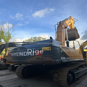 Excavadora de orugas Hyundai 520 de la marca coreana usada Excavadora grande de 52 toneladas Buen estado a la venta Hyundai 520 - Product Image 4