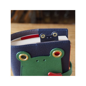 Marcapáginas de cuero creativo personalizable, marcapáginas de rana de dibujos animados, pequeño regalo divertido, separador de páginas para lectura. - Product Image 5