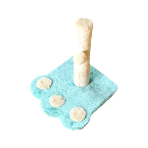Mini <b>Cat</b> <b>Scratching</b> <b>Post</b> Natural Sisal Cute Design <b>For</b> Kittens And Small <b>Cats</b> With Pom Pom Toy - Product Image 2