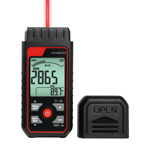 Tacómetro de Alta Calidad para Automoción de 2.5 a 99999 RPM, Medición de Velocidad RPM Digital sin Contacto con Retroiluminación a Color y Retención de Datos - Product Image 1