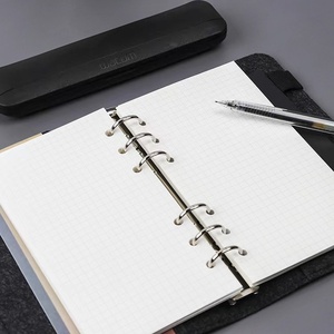 Hot Selling Spiraalbinding 6 Gaatjes Losse Bladkleur Kraftpapier Budget Tracking <span class=keywords><strong>Letter</strong></span> Set - Product Image 3