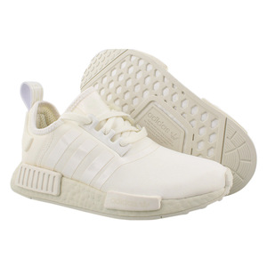 Adidas Originals NMD_R1 W รองเท้าเดินออกกำลังกายของผู้หญิงสีขาวนวล/ปิดสีขาว | ของแท้100% - Product Image 5