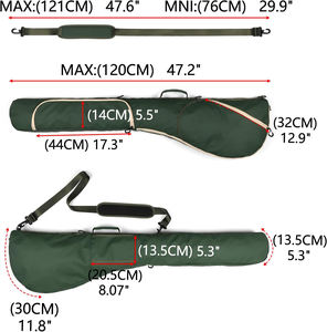 Sunday Carry Golf Club Holder Case Driving Range Mini Course Practice Léger Voyage Carry Golf Bag <span class=keywords><strong>avec</strong></span> <span class=keywords><strong>Bandoulière</strong></span> - Product Image 2