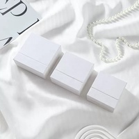 Boîte d'emballage personnalisée pour bijoux, boîte à boucles d'oreilles, boîte à bagues, boîte en papier pour bijoux, boîte cadeau pour colliers