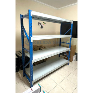 Boltless <span class=keywords><strong>Metal</strong></span> Storage <span class=keywords><strong>Rack</strong></span> für mittlere Beans pru chung Verstellbare Stahl regale für Lager-und Werks regals ysteme - Product Image 6