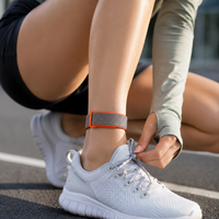 Bracelet en plastique Zonesin pour Fitbit Air - Sangle de bras durable, résistante à l'eau, conçue pour le sport