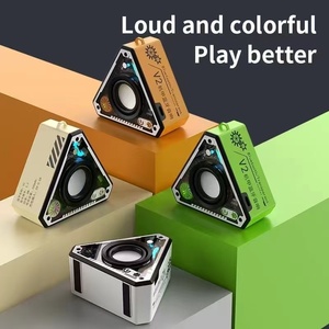 Mini Xách Tay Trong Suốt Bluetooth Loa Mạnh Mẽ Loa Soundbar Không Dây TWS Stereo Âm Nhạc Máy Nghe Nhạc Với RGB Ánh Sáng - Product Image 5