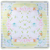 Tapis de Mahjong Portable Antidérapant en Terre de Diatomée, Imperméable, Absorbant les Chocs et Réduisant le Bruit, Idéal pour les Jeux en Voyage et en Extérieur