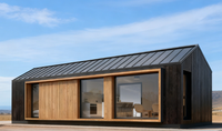 Maison préfabriquée modulaire multifonctionnelle - Studio/maison d'hôtes de jardin avec intérieur moderne |   Unité de vie extérieure compacte et durable