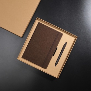 Juego de regalo verde de negocios de agradecimiento para hombres de dos piezas, cuaderno y bolígrafo, juegos de regalo corporativos Premium para ejecutivos o clientes de bufetes de abogados - Product Image 4