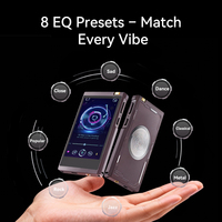 Reproductor de Audio de Alta Fidelidad OEM/ODM |   Reproductor de Música Digital Portátil sin Pérdidas con ES9018 |   Bluetooth LDAC |   Ecualizador y Fondo de Pantalla Personalizables |   Directo de Fábrica