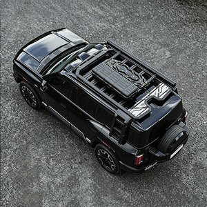 Cestas portaequipajes de aluminio para techo de coche, escalera lateral, caja lateral, tienda lateral, caja de techo, serie de carga para Leopard 8 - Product Image 3